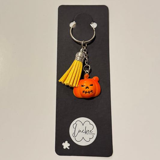 Pumpkin with yellow tassel