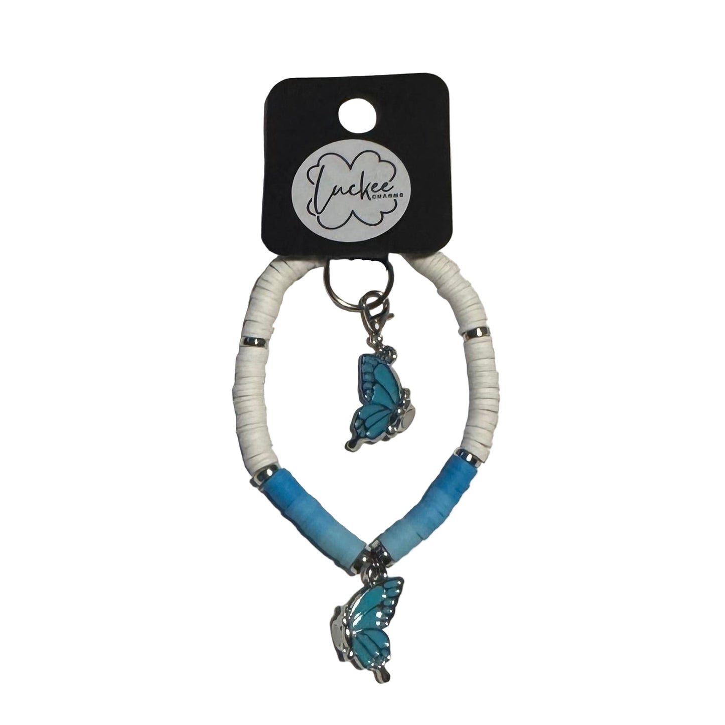 Butterfly set - clay beads
