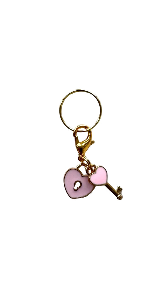 Key and locket - 5 colours available
