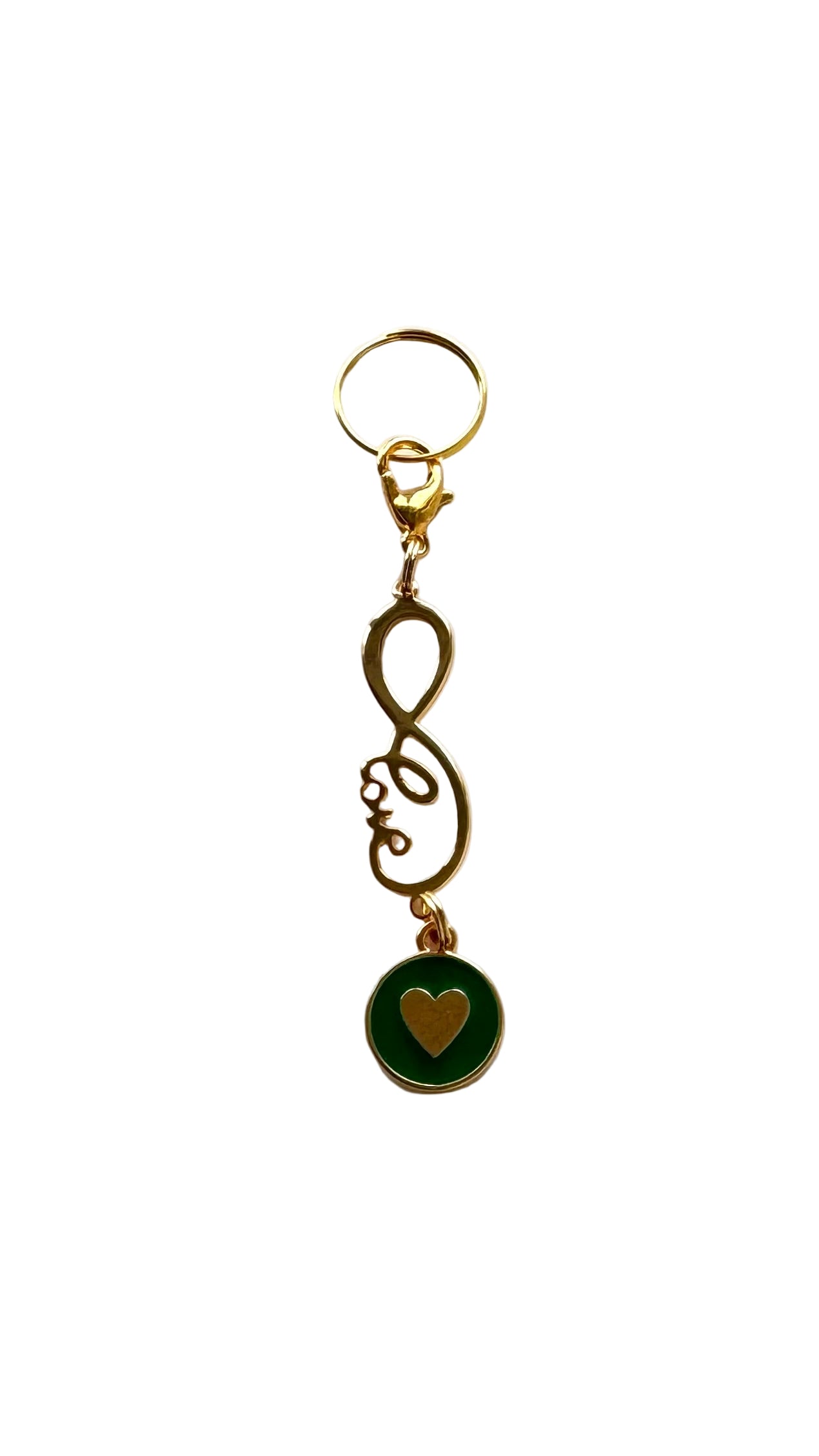 Love = infinity - 4 heart colours available