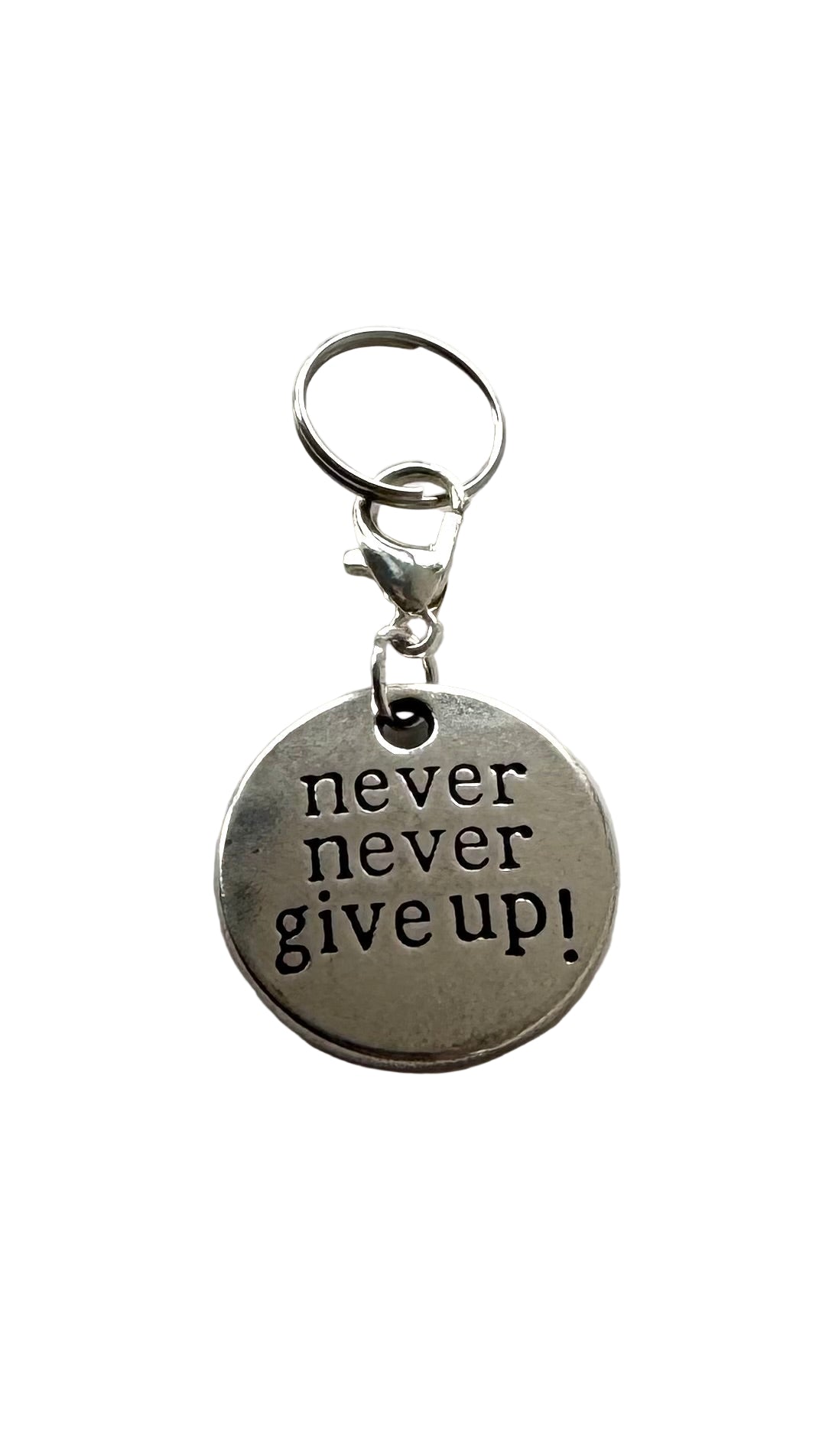 Never, never give up!