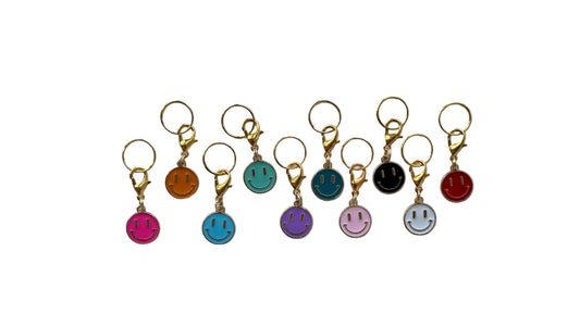 Smiley Faces - 10 colours available